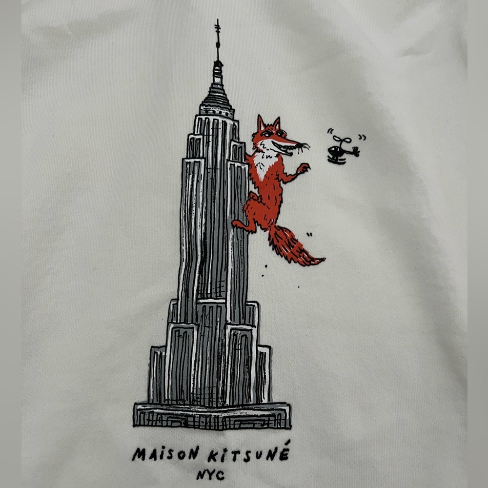 NWOT Maison Kitsune Hoodie